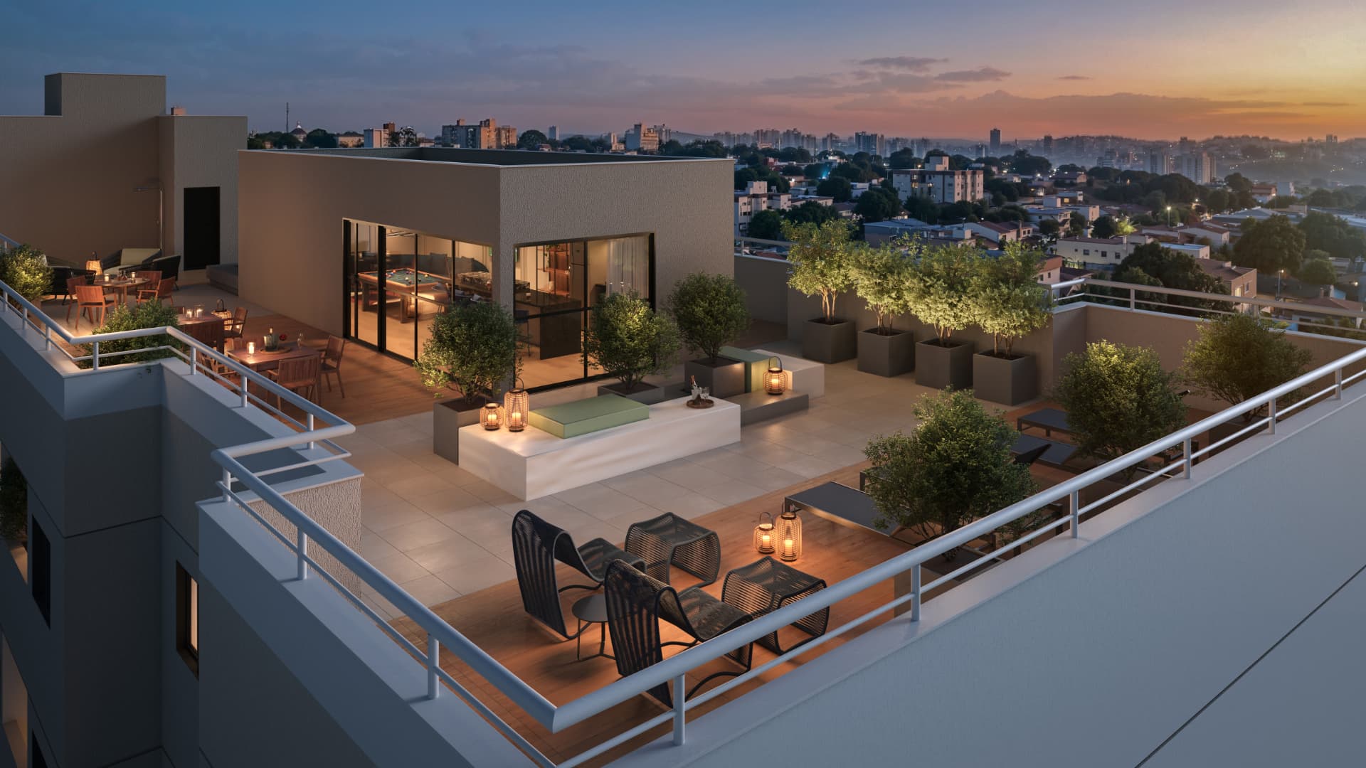 Sky Bar no Rooftop · 25º andar